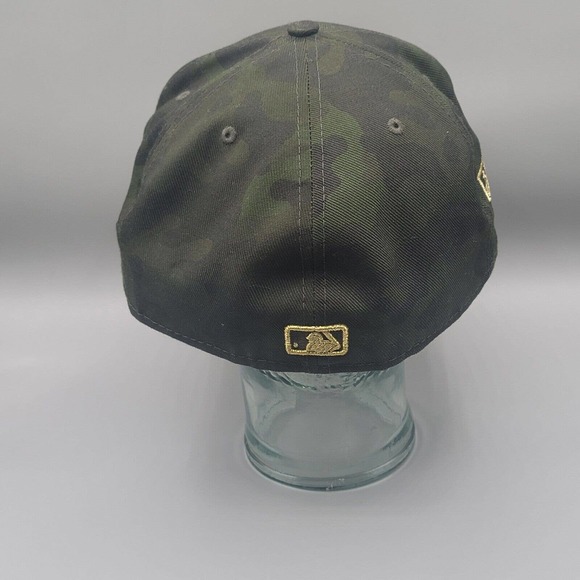 Texas Rangers New Era 59Fifty Armed Forces Day Collection Fitted Hat Size 7 3/4 - Picture 6 of 13